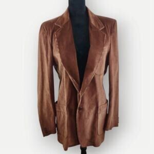 Julio Women's Jacket Extra Large Brown Cotton Polyester Winter